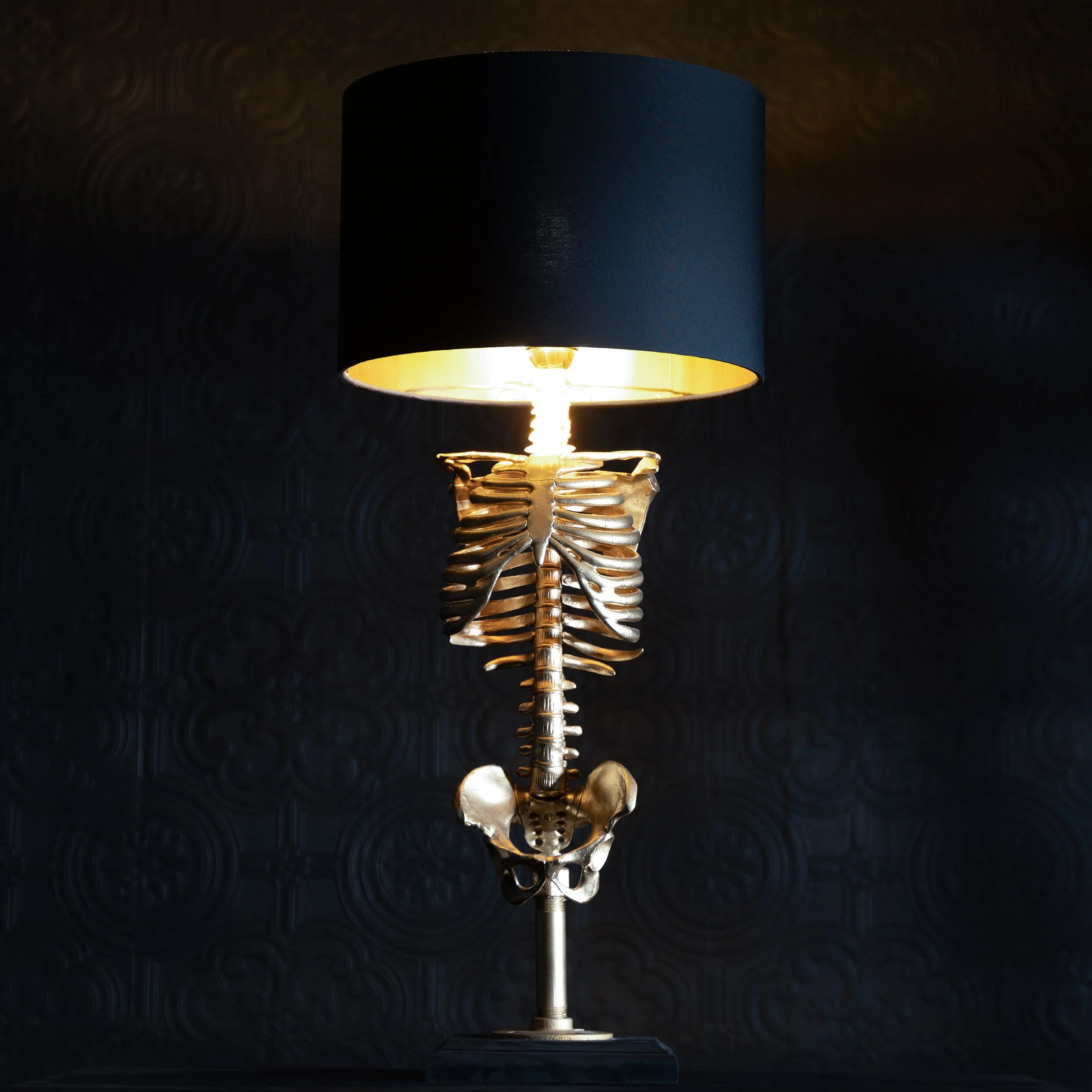 The Skeleton Lamp Gold Edition by The Blackened Teeth - Image 3