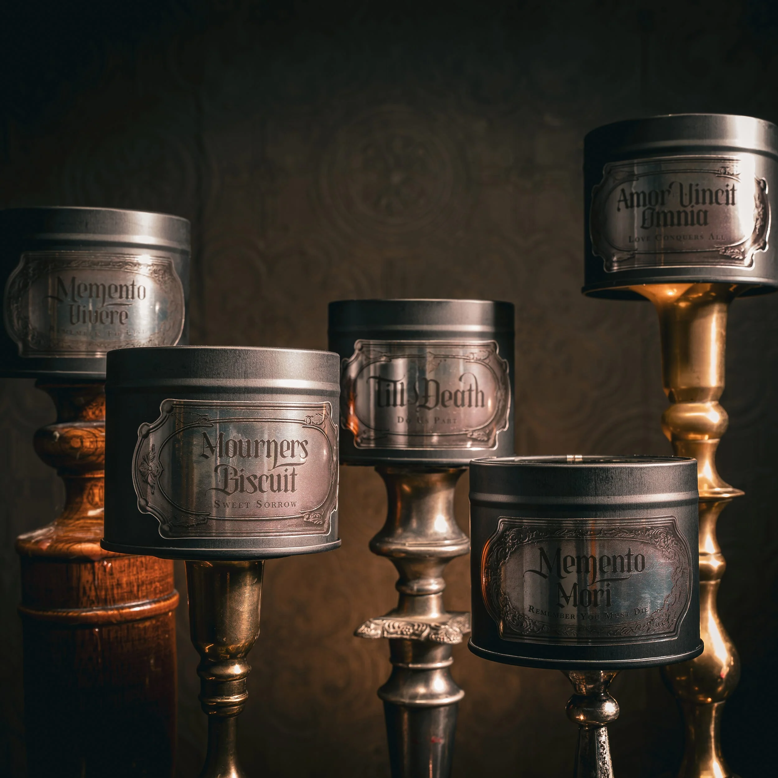 Memento Vivere Tin Candle - Image 4