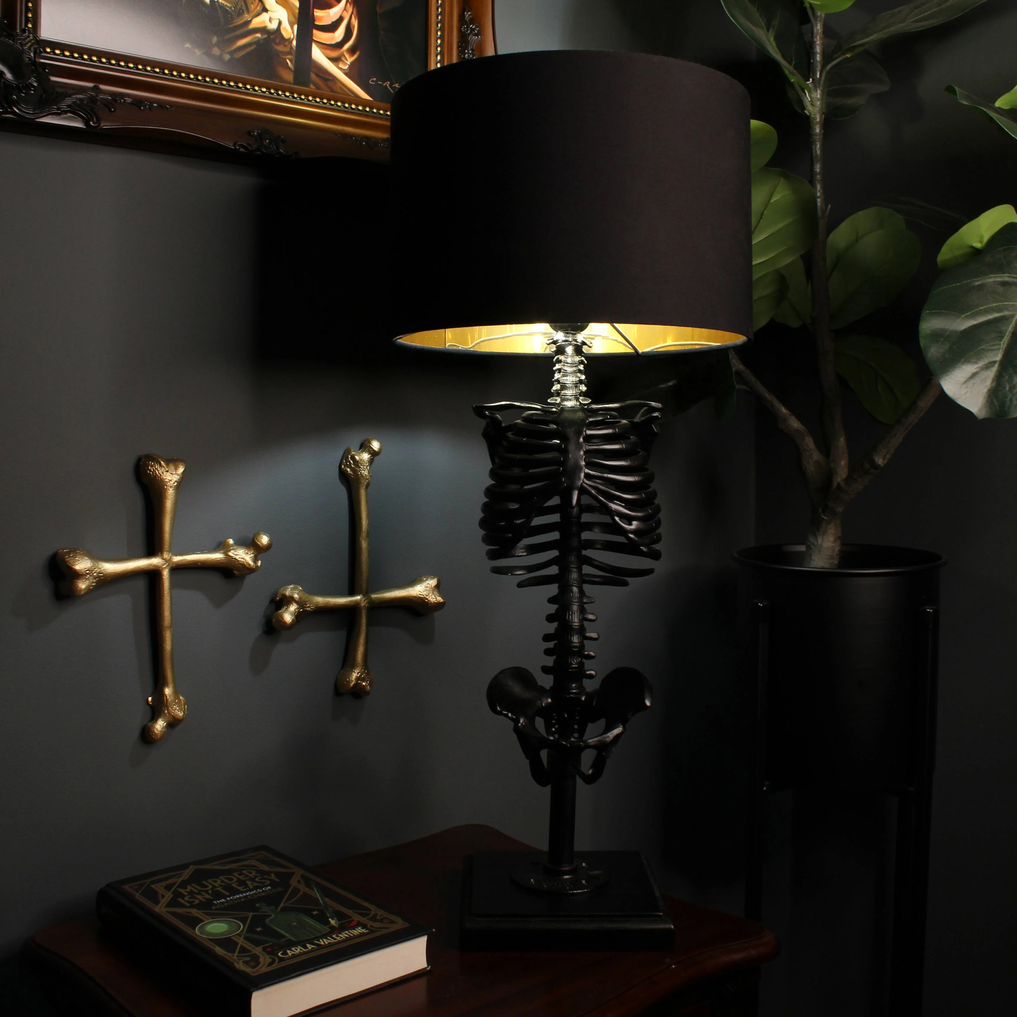 Bone Cross Wall Hanging - Image 4