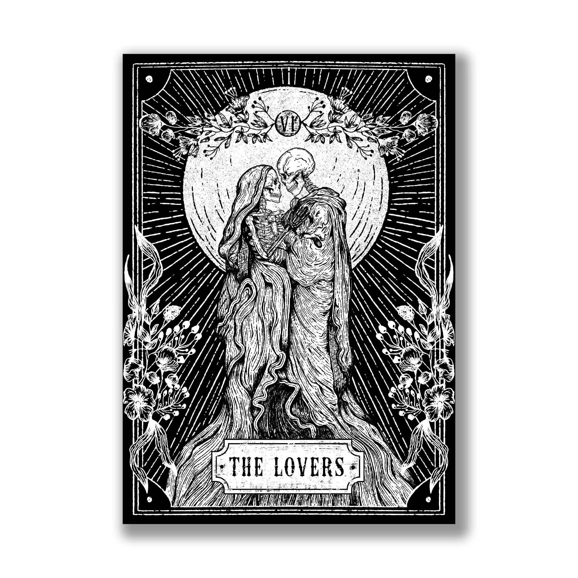 The Lovers Tarot Print - Image 4